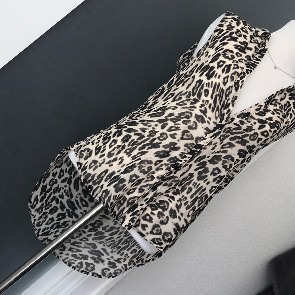 Leopard blouse - Picture 3 of 4